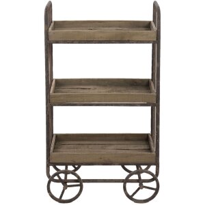 Scaffale Clayre & Eef 50284 - 51x26x94 cm marrone