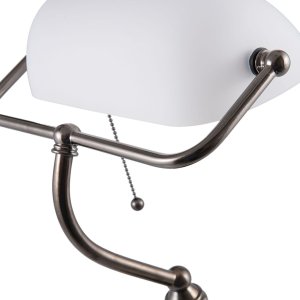 Lampada da tavolo bianca Clayre & Eef 5LL-5100W - 27x23x42 cm E27 - Max. 1x 60Watt bianco