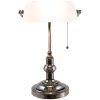 Lampada da tavolo bianca Clayre & Eef 5LL-5100W - 27x23x42 cm E27 - Max. 1x 60Watt bianco