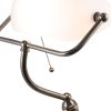 Lampada da tavolo bianca Clayre & Eef 5LL-5100W - 27x23x42 cm E27 - Max. 1x 60Watt bianco