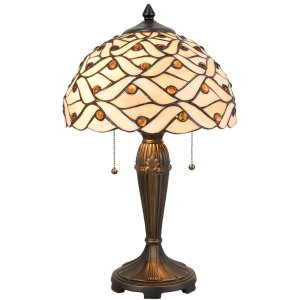 LumiLamp 5LL-5181 Lampada da Tavolo Tiffany Ø...