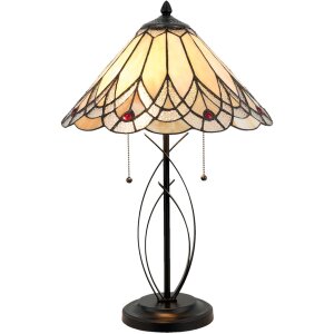 Lampada da tavolo Tiffany Clayre & Eef 5LL-5186 -...