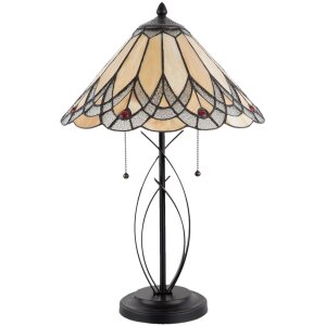 Lampada da tavolo Tiffany Clayre & Eef 5LL-5186 -...