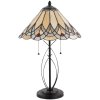 Lampada da tavolo Tiffany Clayre & Eef 5LL-5186 - Ø 40x60 cm - E27 - Max. 2x60 Watt multi