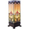 Lampada da tavolo Tiffany Clayre & Eef 5LL-5907 - 17x17x44 cm - E27-Max.1x40 Watt multi