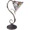 Lampada da tavolo Tiffany Clayre & Eef 5LL-5920 - 32x20x48 cm - E27-max 1x60W multi