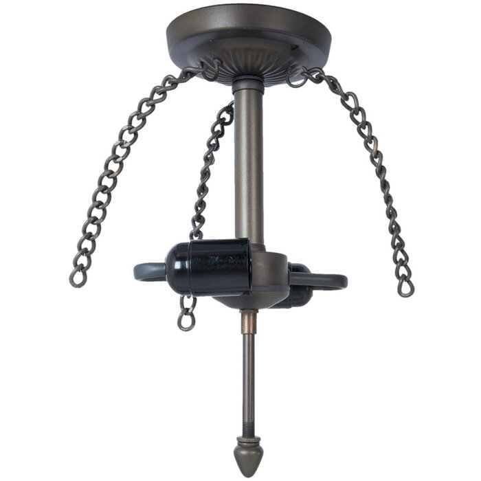 Lampada a sospensione Clayre & Eef 5LL-82 - 15x15x33 cm - E27-60W marrone