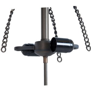 Lampada a sospensione Clayre & Eef 5LL-82 - 15x15x33 cm - E27-60W marrone