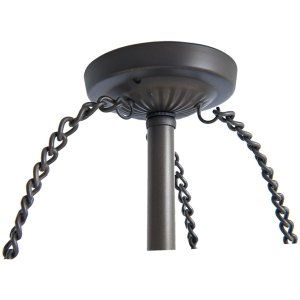 Lampada a sospensione Clayre & Eef 5LL-82 - 15x15x33 cm - E27-60W marrone