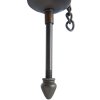 Lampada a sospensione Clayre & Eef 5LL-82 - 15x15x33 cm - E27-60W marrone