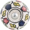 Pomello per porta Clayre & Eef 63940 - Ø 4x4 cm multi