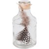 Bottiglia Clayre & Eef 6GL1951 - Ø 6x13 cm trasparente