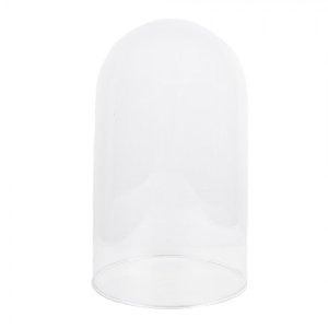 Campana di vetro Clayre & Eef 6GL2170 - Ø 18x28 cm trasparente