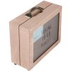 Clayre & Eef 6H1448 Salvadanaio - 18x7x17 cm marrone