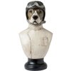 Cane Busto Clayre & Eef 6PR1161 - 24x26x51 cm bianco anticato