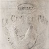 Cestino per pedali Clayre & Eef 6Y2369 - 26x30x46 cm bianco anticato