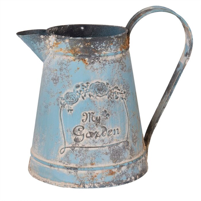 Brocca da decorazione Clayre & Eef 6Y2564 - 23x15x21 cm - 2L blu