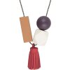 Collana in legno Clayre & Eef JZNL0104 - marrone