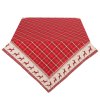 Tovaglia Clayre & Eef NOC01 - 100x100 cm rosso