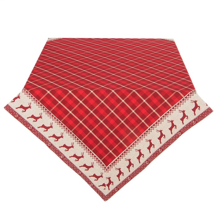Tovaglia Clayre & Eef NOC05 - 150x250 cm rosso