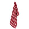 Asciugamano da cucina Clayre & Eef NOC42C-3 - 50x85 cm rosso