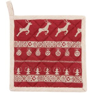 Portavaso Clayre e Eef noc45-2 - 20x20 cm rosso