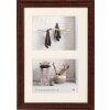 Walther Galleria Cornice HOME noce 2x 15x20 cm