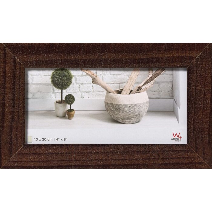 Home Cornice in legno 10x20 cm noce