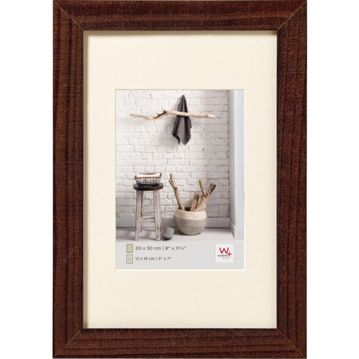 Home Cornice in legno 60x80 cm noce