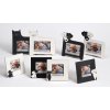 Figura decorativa di cane, nera, altezza 10 cm