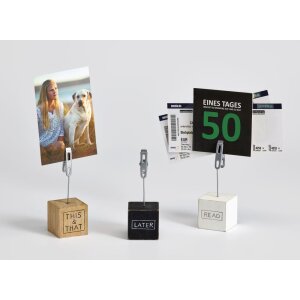 Clip per foto Dreams, nero
