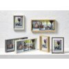 Cornice da galleria Rustic 3 foto 10x15 cm grigio