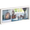 Galleria Cornice Rustica 3 Foto 10x15 cm bianco