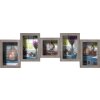 Walther gallery frame Rustico 4 foto 10x15 cm e 10x10 cm grigio