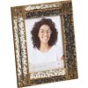 Portafoto in legno Dupla 15x20 cm crema-blu