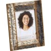Portafoto in legno Dupla 13x18 cm crema-blu