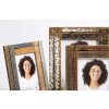 Portafoto in legno Dupla 13x18 cm crema-blu
