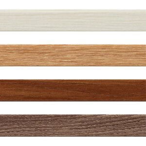 Fiorito cornice in legno 40x40 cm bianco