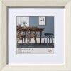 Fiorito cornice in legno 40x40 cm bianco