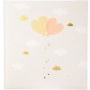 Album di nozze con palloncini a forma di cuore