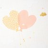 Album di nozze con palloncini a forma di cuore