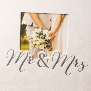 Album di matrimonio Mr. e Mrs. 30x31 cm
