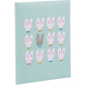 Goldbuch Diario per bambini Simpatici coniglietti blu 21x28 cm 44 pagine illustrate