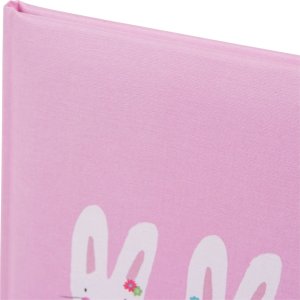 Goldbook Diario per bambini Simpatici coniglietti rosa 21x28 cm 44 pagine illustrate