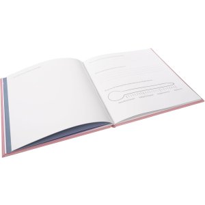 Libro doro Diario di nozze La nostra storia damore 23x25 cm 44 pagine illustrate