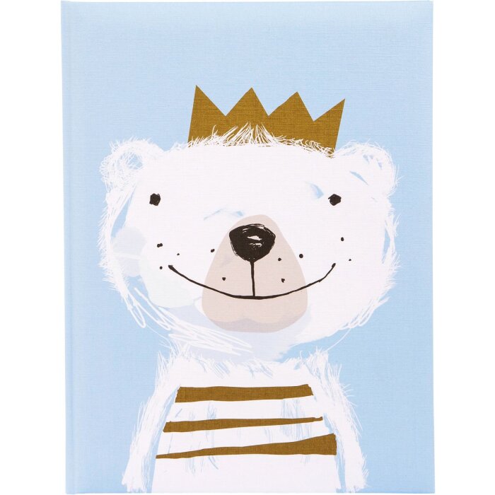 Goldbook Baby Diary Fortuna blu 21x28 cm 44 pagine illustrate
