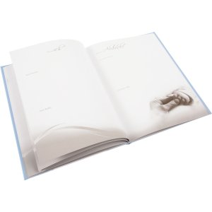 Goldbook Baby Diary Fortuna blu 21x28 cm 44 pagine illustrate
