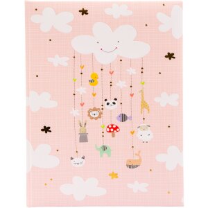 Goldbook Baby Diary Mobile Girl 21x28 cm 44 pagine...