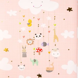 Goldbook Baby Diary Mobile Girl 21x28 cm 44 pagine illustrate