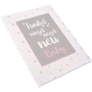 Goldbuch diario per bambini funkel niegel nagel nuovo rosa 21x28 cm 44 pagine